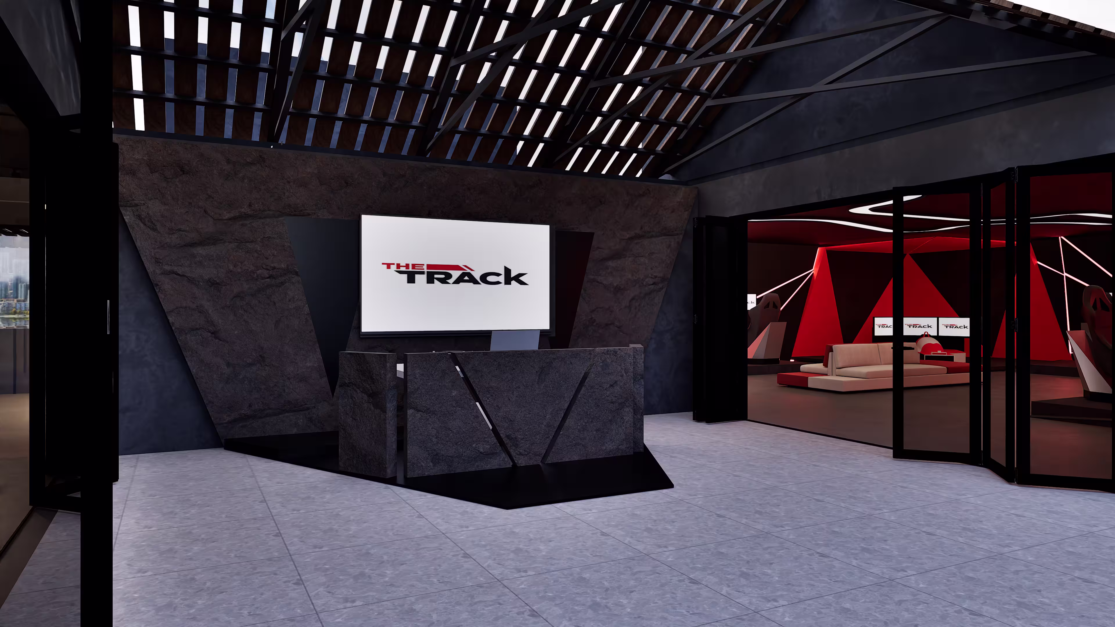 Live race simulation event